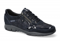 chaussure mephisto lacets ylona marine